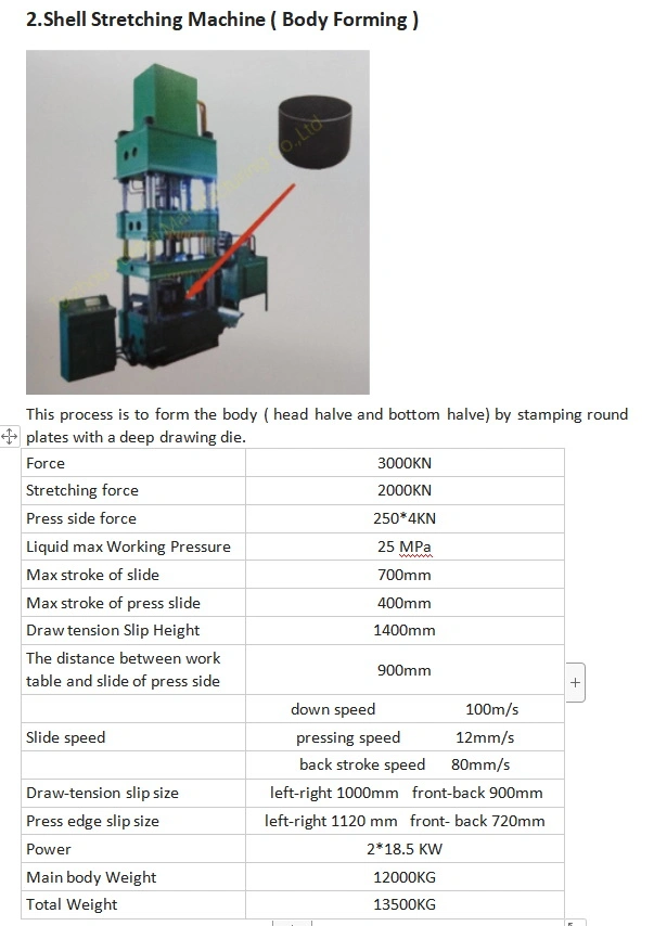 Semi-Automatic Plate Blanking Machine for LPG Cylinder Production Line