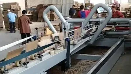 OEM/ODM Afg 2600 boîte de carton ondulé en carton automatique Machine de collage pliante dossier Gluer